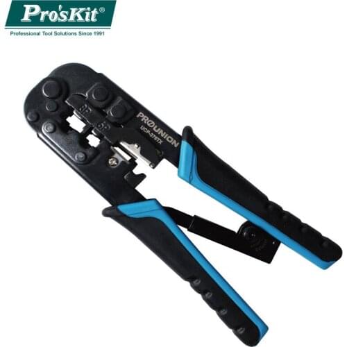 Proskit Ucp-376tx Multifunctional 8P network crimping pliers Cable wire Stripping Cutting and Crimping tools