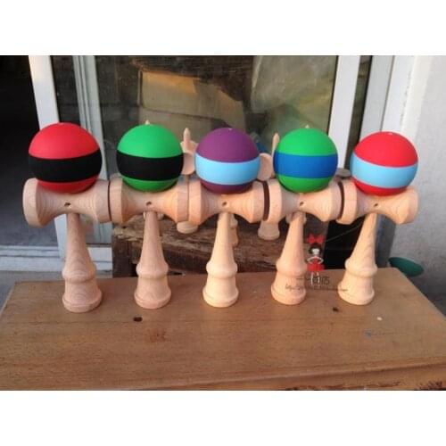 Kendama TWB retail 2015 Rubber stripe paint jumbo kendama 25cm