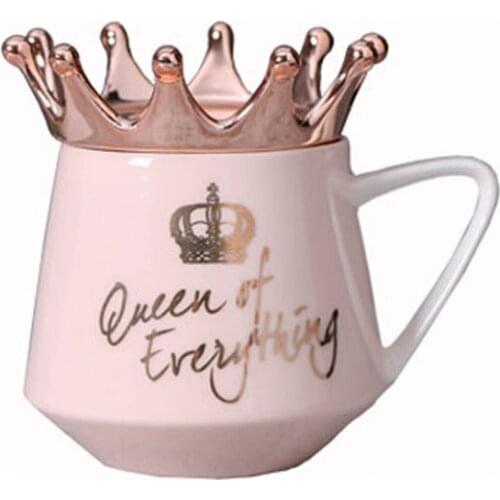 Creative Coffee Mugs Creative Insulated Pink Cute Mugs and Cups Bone China Ceramic Coffee Mug Tazas De Cafe Drinkware BB50