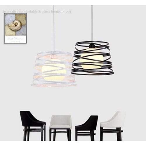 Nordic Metal Pendant Lamp Creative Light Pendant Single Head for Bedroom Office Restaurant Modern Lighting Fixture Home Light