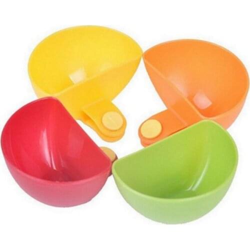 Dip Clips Kitchen Bowl kit Tool Small Dishes Cups For Tomato Sauce Salt Vinegar Sugar Flavor SN3813