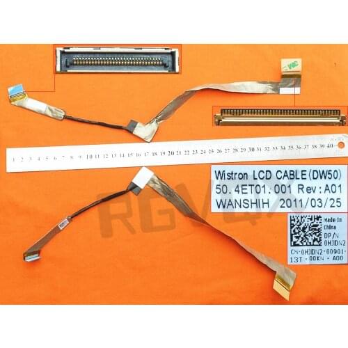 New Laptop LCD Cable for Dell Vostro 3500 V3500 PN: 50.4ET01.001 0HJDN2 Replacement Notebook LCD LVDS Cable