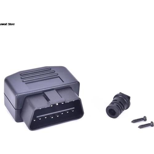 OBD2 L tipo 16 Pin prese connettore spina con guscio e vite maschio Auto connettore Auto cavo cavo