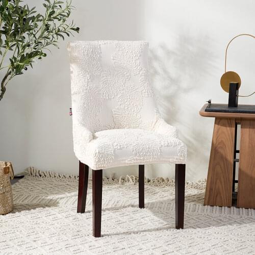 Dining Table Chair Cover Hotel Funda de silla Modern Minimalist European Elastic Stool Cover Nordic Style All-inclusive Cover