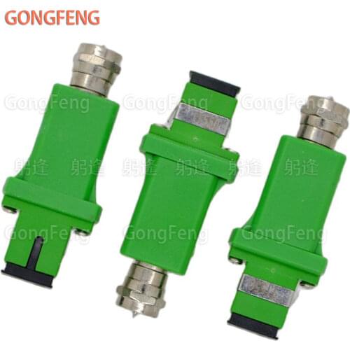 10pcs NEW FTTH 1550nm Optical Fiber Passive Optical Fiber Adapter CATV Opto-Signal Converter Optical Receiver Free Shipping