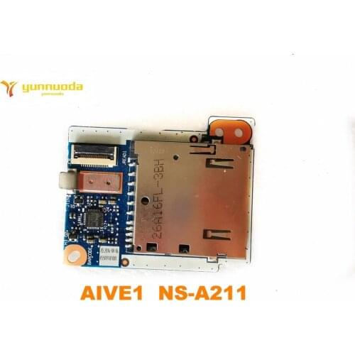 Original for Lenovo E450 E450C card reader BoardAIVE1 NS-A211 tested good free shipping