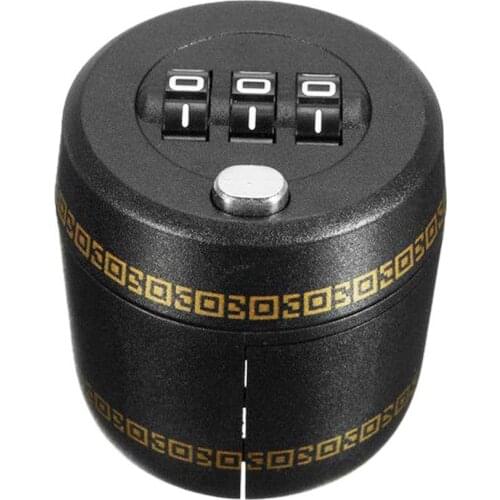 Plastic Wine Bottle Password Lock Sealed Red Wine Stopper Combination Lock Vacuum Plug Device Preservation Bar Supplies