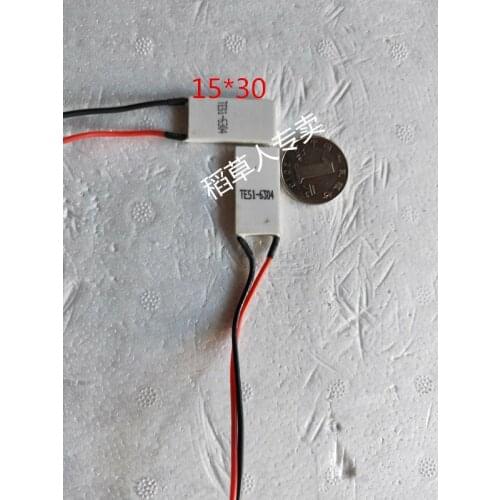 2 pcs Semiconductor cooling piece temperature difference power generation piece \ TES1-06304H3.2 of electronic components
