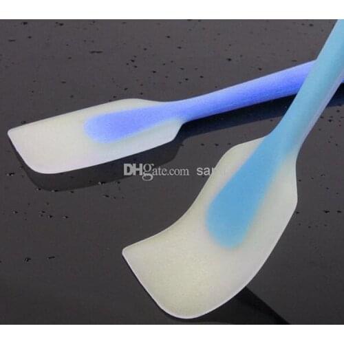 Transparent one-piece silicone scraper cake Butter spatula shovel high temperature resistance