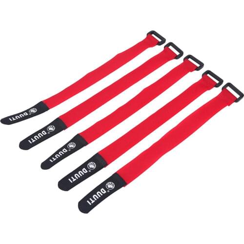 DUUTI 5Pcs 25cm Bicycle Handlebar Strap Road Bike Handlebar Fixed Tape Bike Tie Rope Cycling Pump Water Bottle Fastening Bands