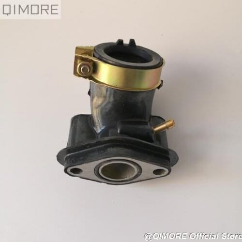 Intake manifold of NON-EGR type (one nipple) for 4 stroke Scooter Moped ATV QUAD GY6 50 GY6 60 GY6 80 cc 139QMB 147QMD
