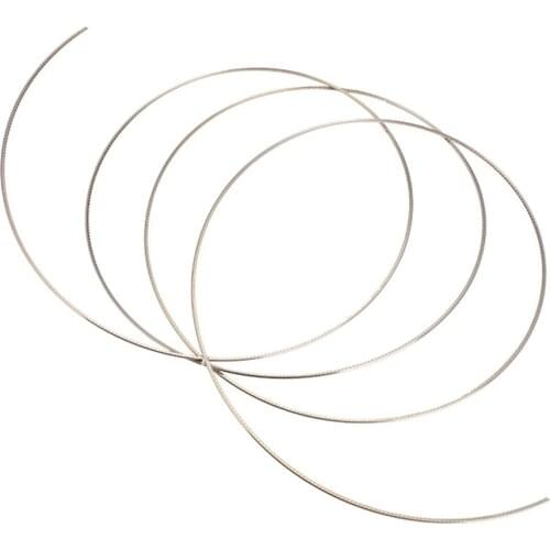 Yibuy 8FT Replacement Electric Bass Fretwire 2.9mm White Copper For luthier