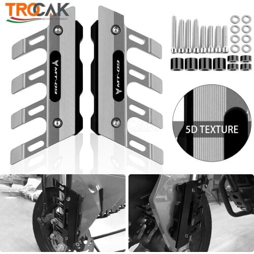 For Yamaha MT 09 TRACER MT09 MT-09 Motorcycle Front Fork Protector Fender anti-fall Slider Guard Accessories Mudguard 2019 2020