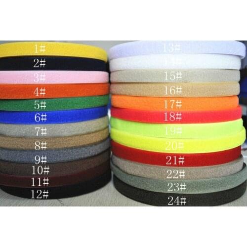 1'' 25mm Width x 5 meters .Sew-on fastening Tape, hook and loop ,24 color optional Garment ,shoes ,bags acceories