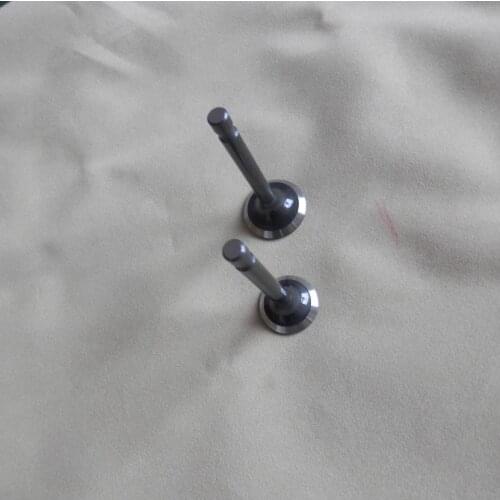 1 PAIR X GT400 IN. & EX VALVES SET FOR MITSUBISHI GM132 4.0HP MOTOR INTAKE EXHAUST VALVE 2" WATER PUMP ENGINE OEM FREE SHIPPING