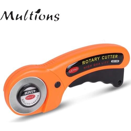 45mm Rotary Cutter Leather Cutting Tool Fabric Cutter Circular Blade DIY Patchwork Sewing Quilting Leather Craft