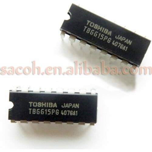 5PCS/lot New OriginaI TB6615PG TB6615P TB6615 or TB6613FTG or TB6643KQ DIP-16 STEPPING MOTOR CONTROLLER