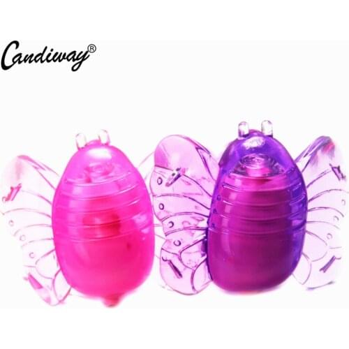 Butterfly Hands-Free Wear Vibrator Vagina G-Spot Massager Masturbation Stimulation Adult Sex Toys For Women