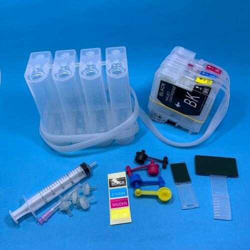 CISS ink cartridge LC39 LC60 LC975 LC985 LC980 LC1000 for Brother DCP-J125 DCP-J315W DCP-J515W MFC-J220 MFC-J265W MFC-J410 etc