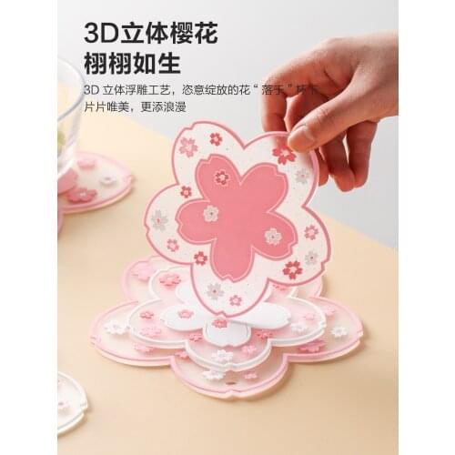 Insulation Mat Dining Table Cushion High Temperature Resistant Potholder Waterproof and Oil Proof Coaster Bowl Placemat
