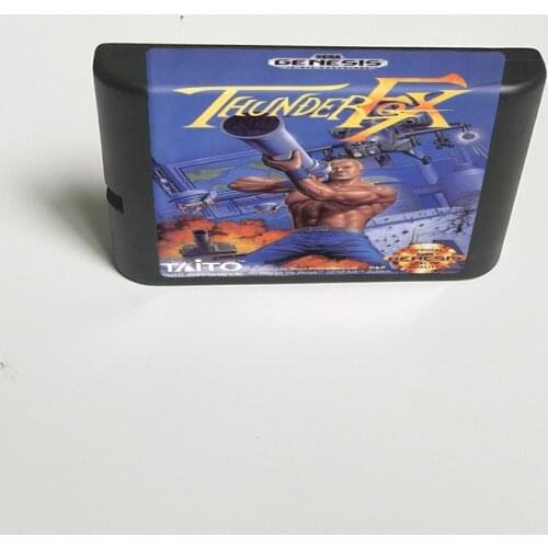 Thunder Fox - 16 Bit MD Game Card for Sega Megadrive Genesis Video Game Console Cartridge