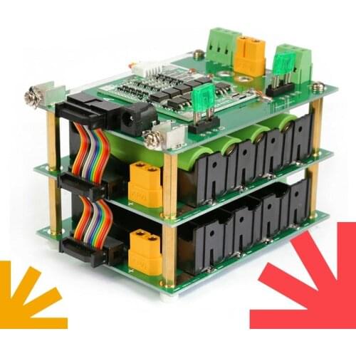 16.8V4S 18650 Lithium-Batteriemanagementsystem BMS-Batteriebox-Schaltkreis, Der Die Schutzplatine Lehrt
