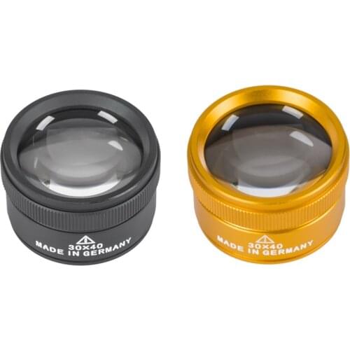 30x Loupe for Watch Repair Magnifying Lens 40mm Measuring Magnifier Microscope For Coins Stamps Jewelry Watchmaking Loupe Loop