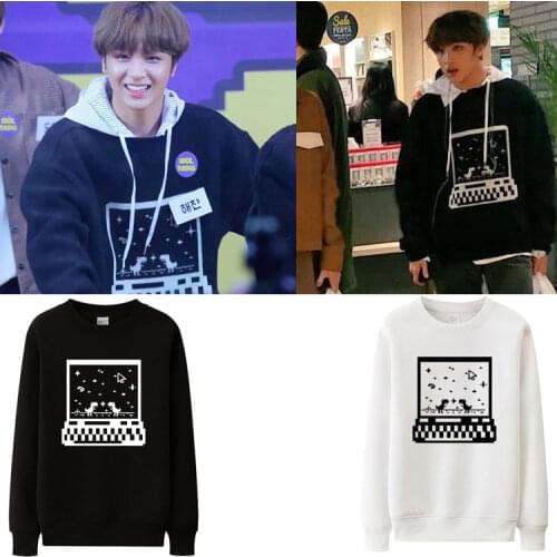 NCT 127 DREAM super fire ins loose men/women students Stylish Highstreet long sleeve Round Collar Awaken New Album Sweatshirts