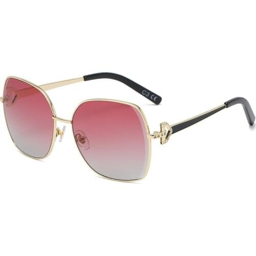 New Gradually Metamorphosed Sunny Temperament Sunglasses Female Face Slim Fashion Glasses UV Protection 50260