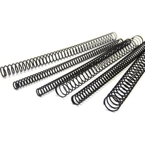 Wholesale Custom Metal Small Coil Long Compression Spring,3PCS,1.2mm Wire Diameter*(6-15)mm Out Diameter*305mm Length