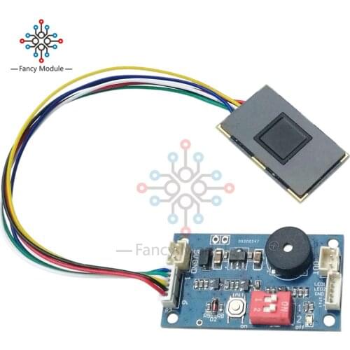 Diymore K200 Fingerprint Control Board R302 Capacitance Fingerprint Identification Sensor Module with Wire DC 4.2 -6V