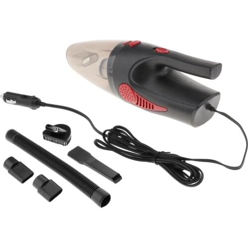120W 12V Portable Car Vacuum Cleaner Bagless Handheld Dust Dust