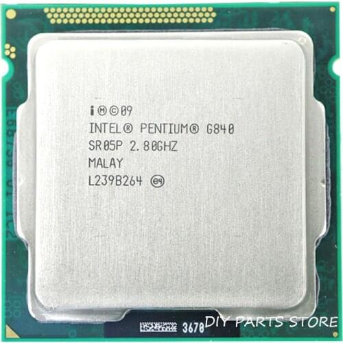 Intel Pentium G840 Socket LGA 1155 Processor intel G840 CPU 2.8 GHz 3 MB Cache