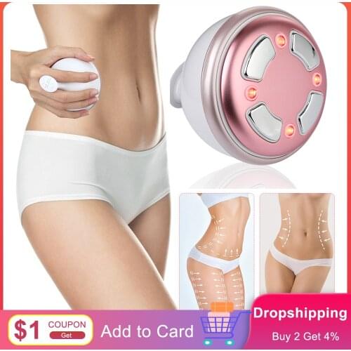 RF Cavitation Ultrasonic Slimming Massager 3D Body Shaping LED Fat Burner Skin Care Fat Burner Anti Cellulite Firming Device