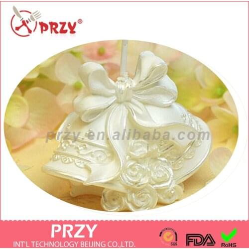 3D Bell Silicone Molds Bell Soap Mold Bells Silica Gel Die Moulds Candle Mould Aroma Stone Christmas Silicone Rubber PRZY 001