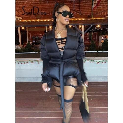 Женские парки Soefdioo China At AliExpress