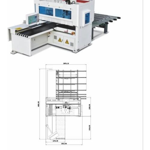GUAN DIAO CNC six side holes processing multi heads side drilling machine