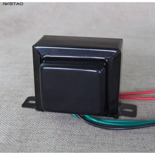 IWISTAO Power Transformer 9V-0V- 9V/1.21A EI 26W for Amplifier HIFI Audio DIY