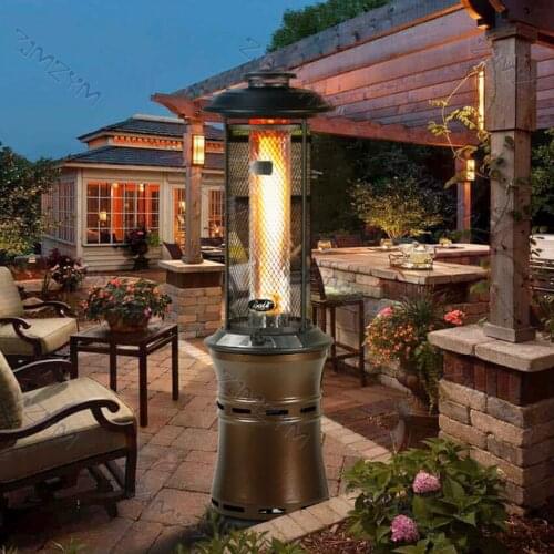 SRPH68 11.72KW Outdoor Heater Commercial Patio Gas Heater Freestanding Outdoor Gas Patio Heater Patio Landscape Heating stove