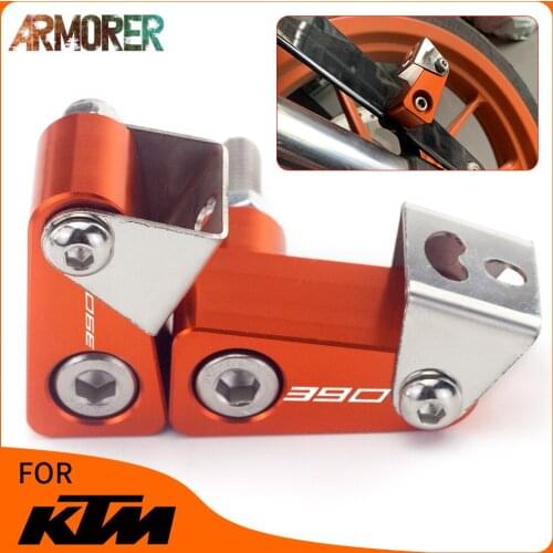 Universal CNC Aluminum Motorcycle Lower Fork Mount Spotlight Holder Lights Bracket For KTM 390Adventure duke390 rc390 390 adv