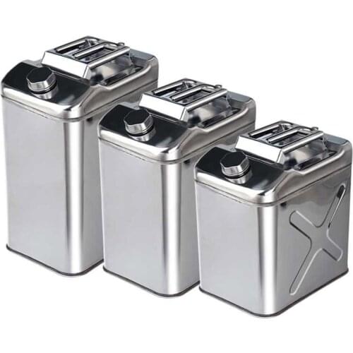 Thickening 304 stainless steel Oil drum Gasoline tank Diesel kettle Refueling bucket Reserve tank explosion-proof