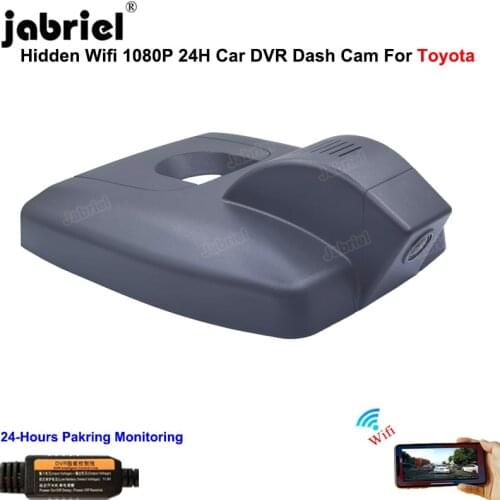 Wifi Car DVR Dash Cam 24H Recorder for Toyota Highlander XU70 for Toyota Highlander XLE LE 2021 2022 2023 2024 for Toyota Kluger