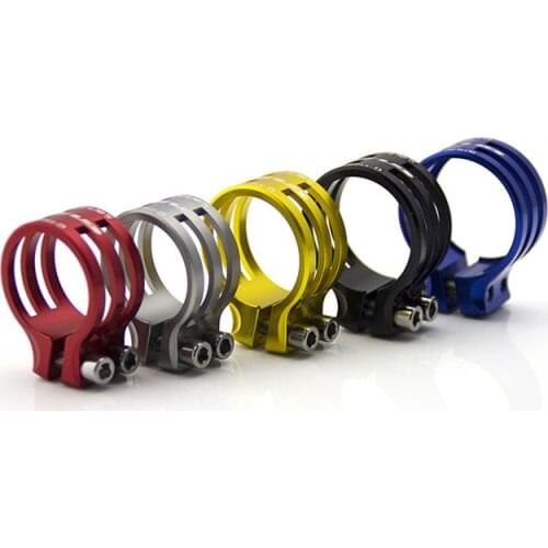 31.8MM CNC GUB G-550 Aluminum Alloy MTB Bike road SeatPost Clamp QR Quick Release fits for Caliber 27.2mm carbon fiber frame