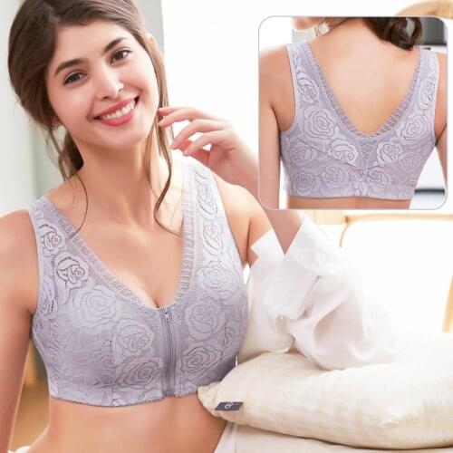 Womens Bra Sexy Lace Underwear Push Up Bras Big Plus Size Lingerie Free Shipping Brassiere Wire Free Bralette Bras For Women