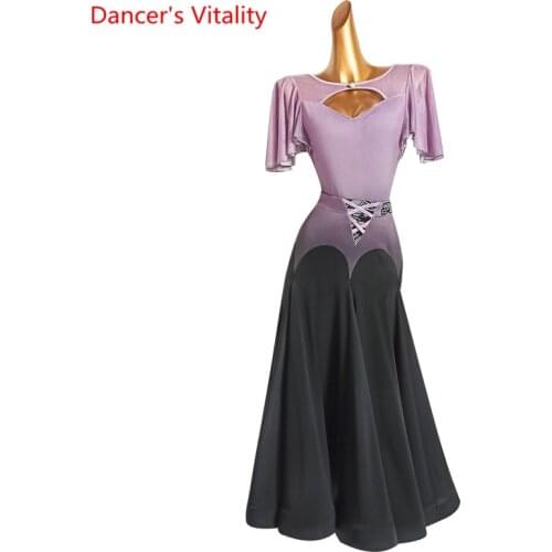 Waltz Dance Dress Female Adult Fashion Modern Dance Suit Professional Ballroom Dance Competition Dance Suit Practice Clothes