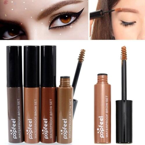 Liquid Eyebrow Dyed Tint Gel Makeup Waterproof Long Lasting Natural Eye Brow Cream Enhancer WH998