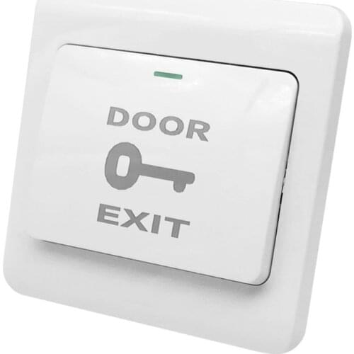 Home Access Control Wireless Panel Key Switch Receiver Push Button Wall Interruptor Exit Wall Switch Controller Home M7DA