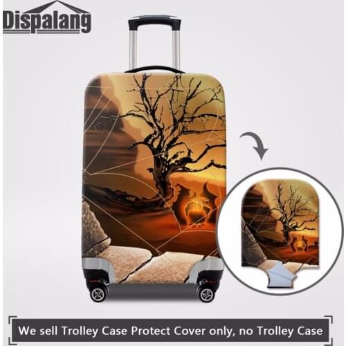 Dispalang Spider Prints Travel Accessories On Road Luggage Dust Cover Waterproof Protection Suitcase Case Cover Travel Bag Cover