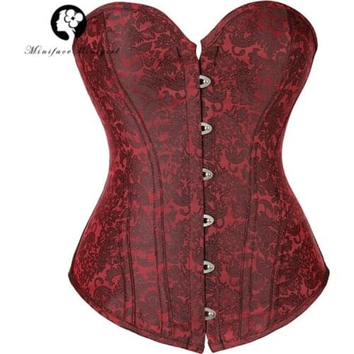 Gothic Clothes Waist Bustier Corsets Tops Women Vintage Steampunk Gorsety Bond Belly Sheath Corsetto Fajas Colombianas Burlesque