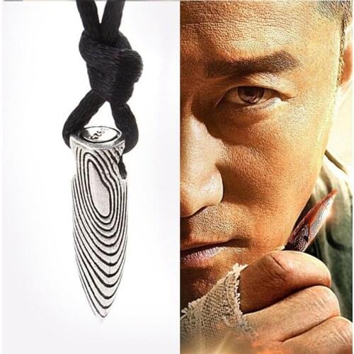 Punk Men Jewelry Hollow Bullet Vintage Necklace Pendant Rope Chain For Men And Women Soldier Friend Gift Collier